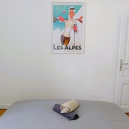 101 - Appart Renove Avec 1 Chambre Spacieuse - Tram Et Clinique Mutualiste A 1 Min Grenoble Buitenkant foto
