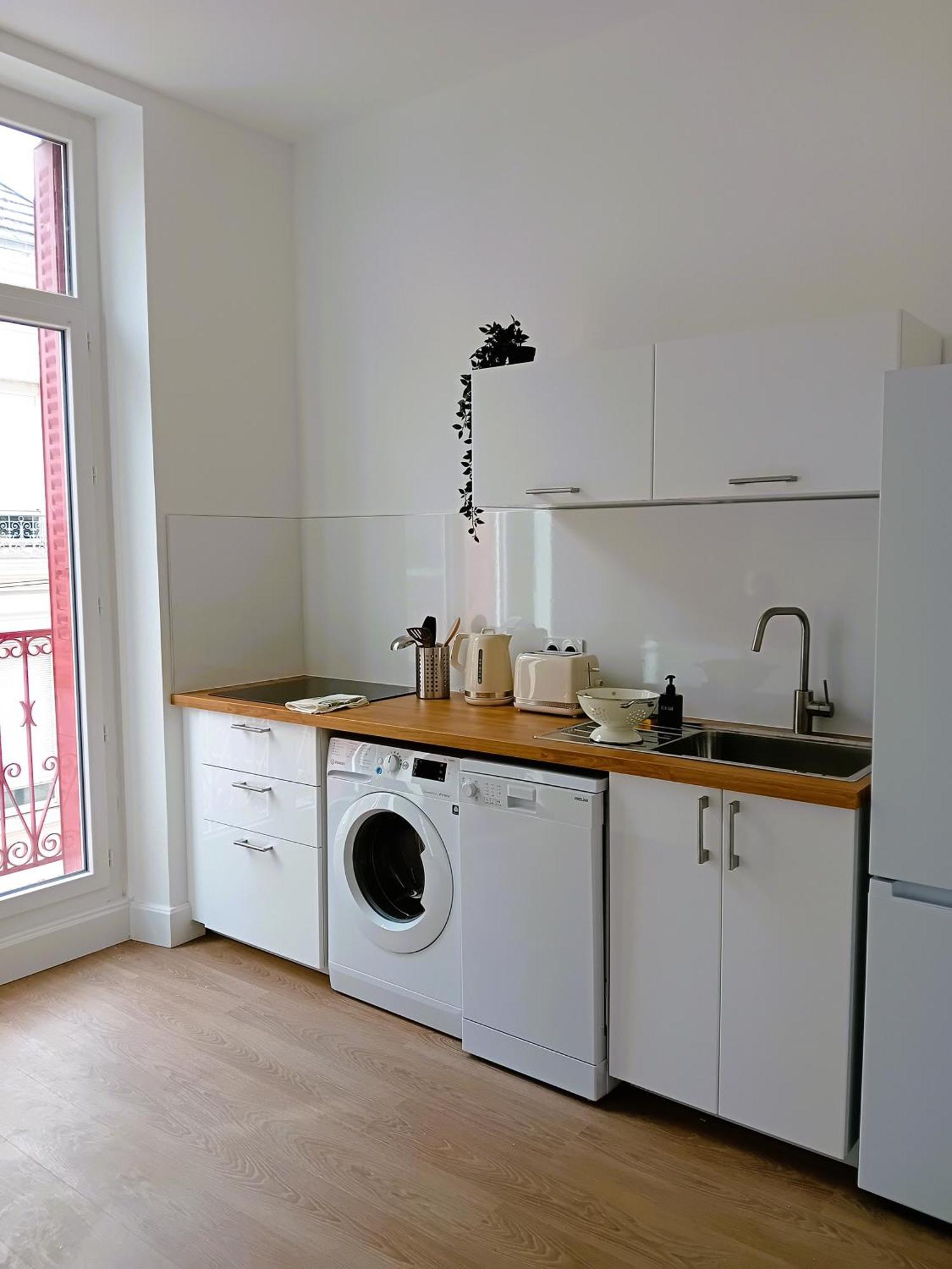 101 - Appart Renove Avec 1 Chambre Spacieuse - Tram Et Clinique Mutualiste A 1 Min Grenoble Buitenkant foto