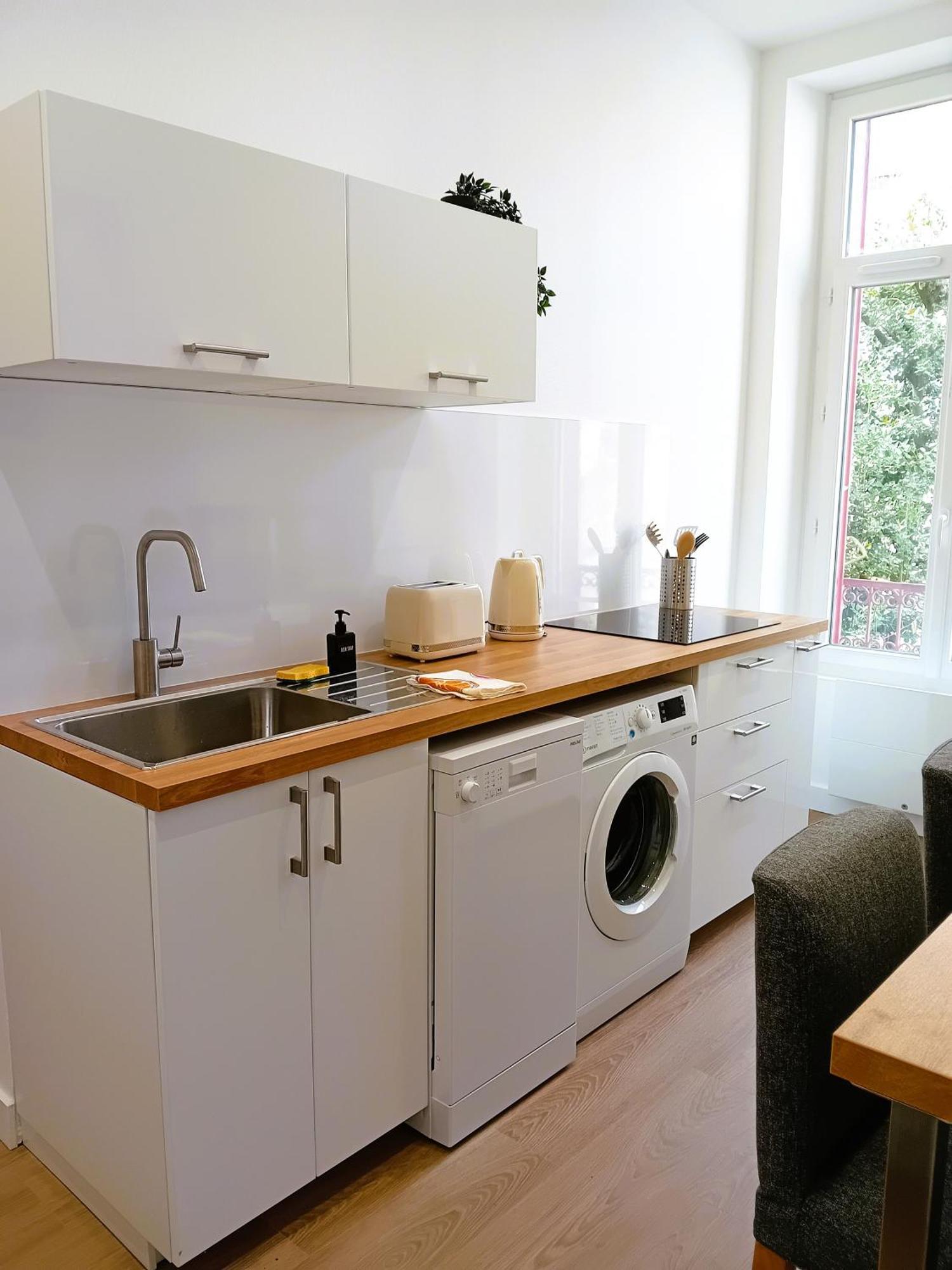 101 - Appart Renove Avec 1 Chambre Spacieuse - Tram Et Clinique Mutualiste A 1 Min Grenoble Buitenkant foto